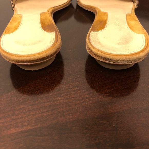 Chelsea Paris Pointed Fur Flat Shoes - Picture 9 of 9